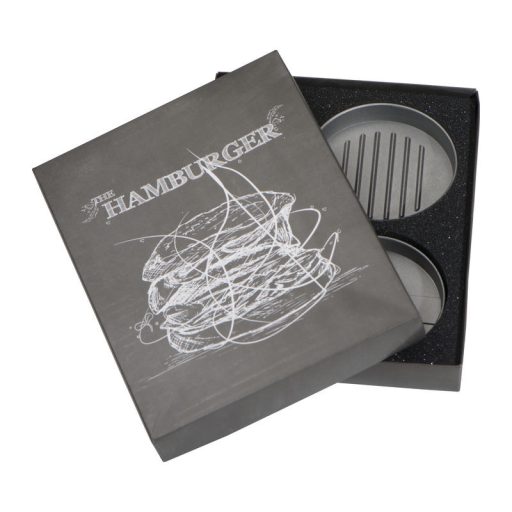 Texas hamburgerprés szilikon ecsettel