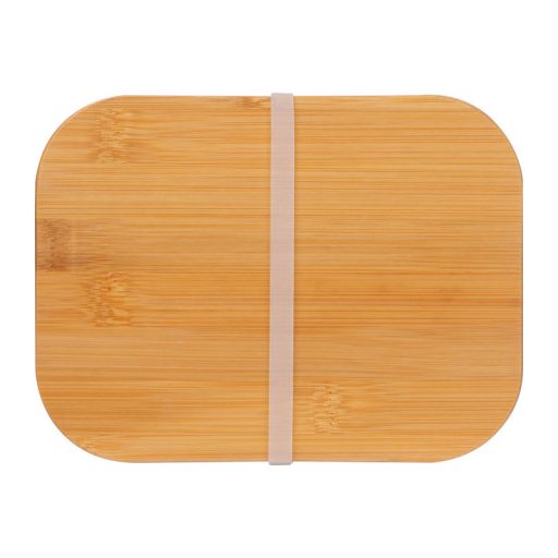 Uzsonnásdoboz bambusz tetővel