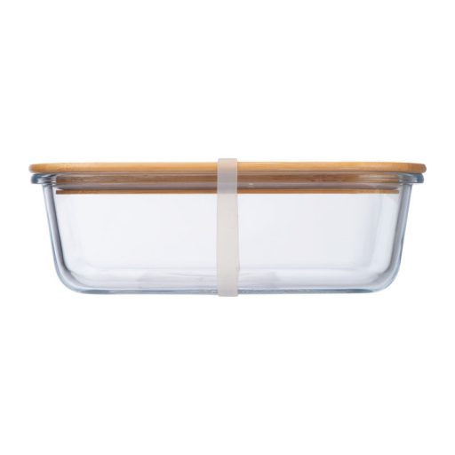 Uzsonnásdoboz bambusz tetővel