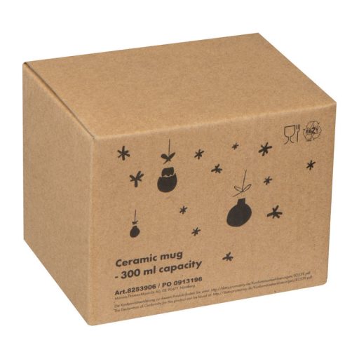 Arctic karácsonyi mintás bögre