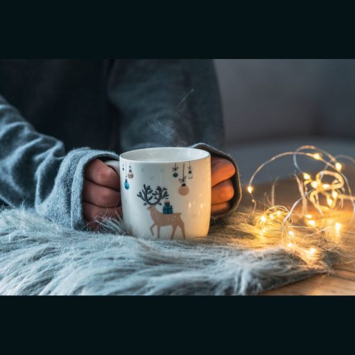 Arctic karácsonyi mintás bögre