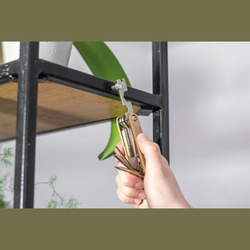 Kerékpár szerszámkészlet fa burkolatban