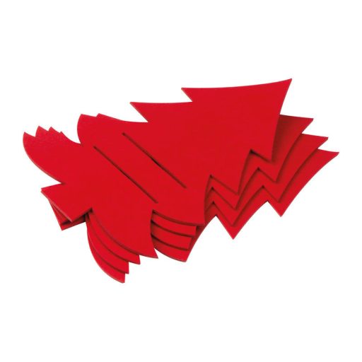 Duffel karácsonyfa alakú evőeszközpárna