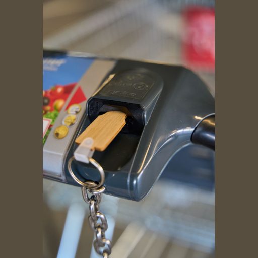 Göteborg bambusz érmés kulcstartó