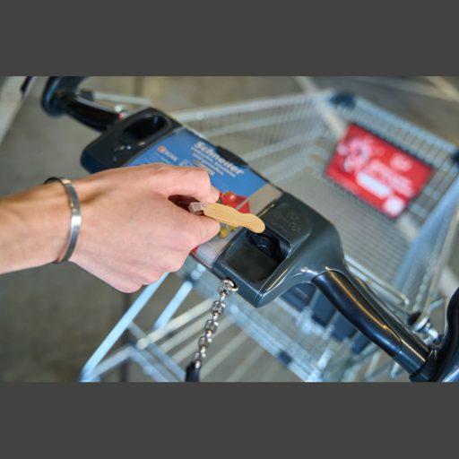 Göteborg bambusz érmés kulcstartó