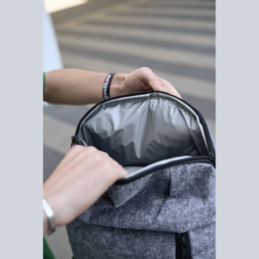 Davos RPET filc hűtőtáska hátizsák