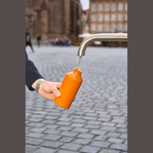 New York rozsdamentes acél ivópalack, 500 ml