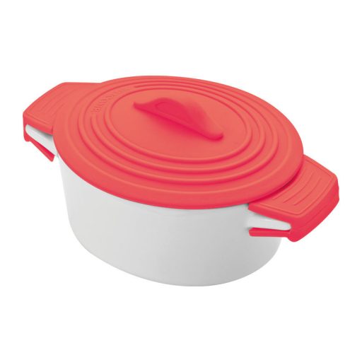 Delhi Porcelán tál fogóval