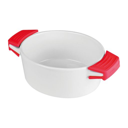 Delhi Porcelán tál fogóval