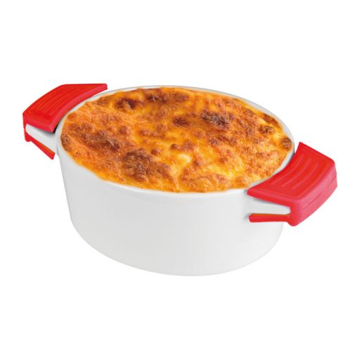 Delhi Porcelán tál fogóval