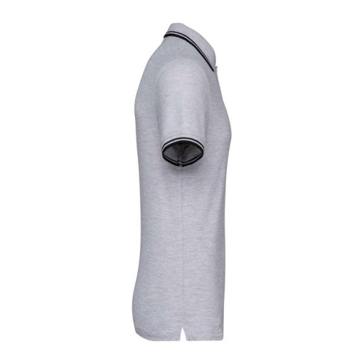 Men'S 2 Striped Short Sleeved Poloshirt