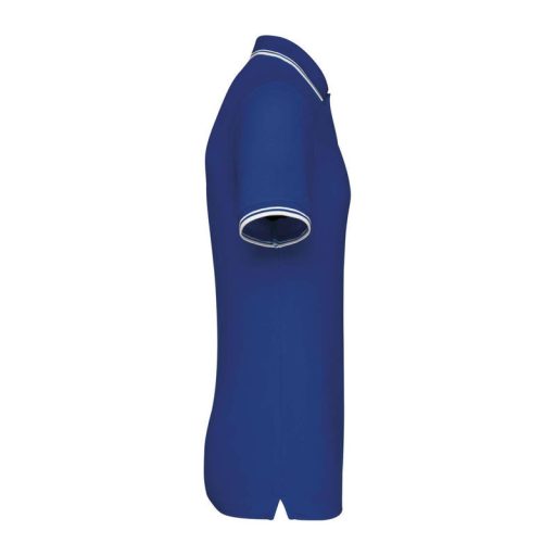 Men'S 2 Striped Short Sleeved Poloshirt