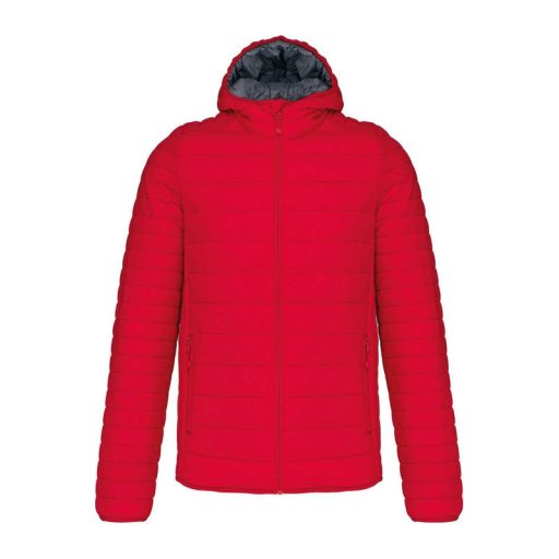 MEN'S LIGHTWEIGHT HOODED PADDED JACKET
