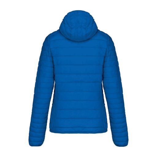 LADIES' LIGHTWEIGHT HOODED PADDED JACKET