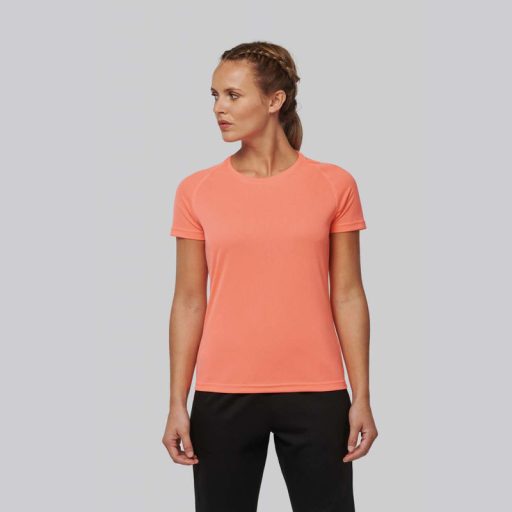 LADIES' SHORT-SLEEVED SPORTS T-SHIRT