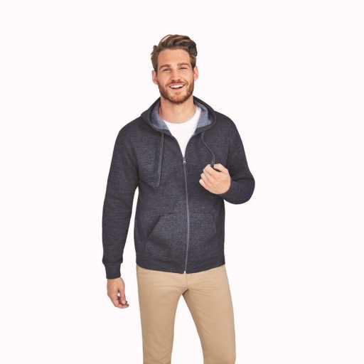 SOL'S STONE - UNISEX ZIP HOODIE