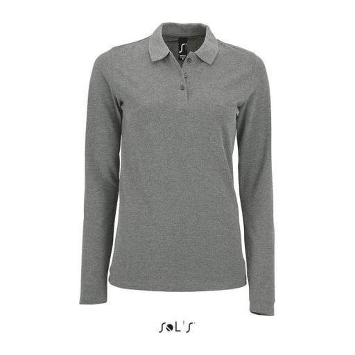 SOL'S PERFECT LSL WOMEN - LONG-SLEEVE PIQUÉ POLO S