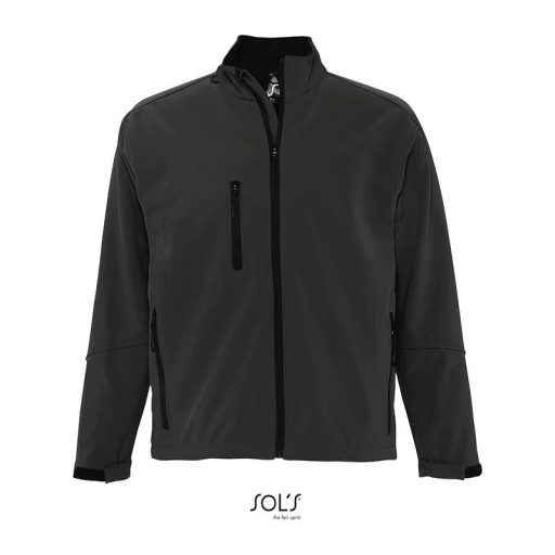 SOL'S RELAX - MEN'S SOFTSHELL ZIPPED JACKET