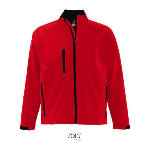 SOL'S RELAX - MEN'S SOFTSHELL ZIPPED JACKET