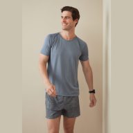 Mesh Team Raglan Uniszex Póló