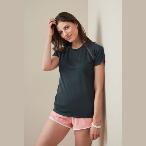 Mesh Team Raglan Női Póló