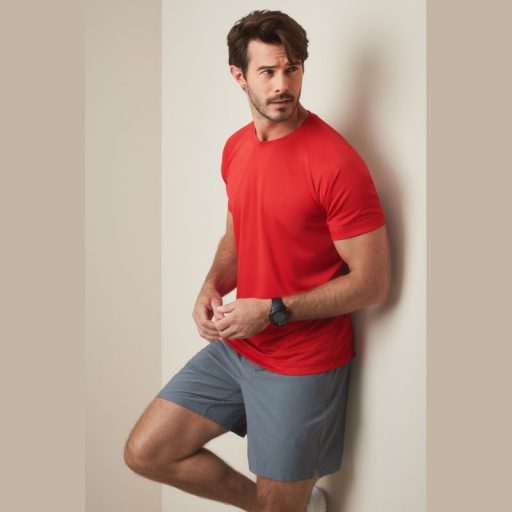 Mesh Raglan Uniszex Póló