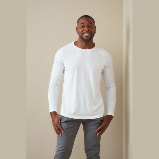 Mesh Uniszex Hosszú Ujjú Felső