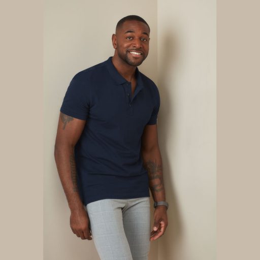 Stretch Uniszex Galléros Póló