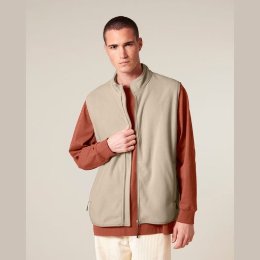 Stanley Quester férfi ujjatlan polár mellény