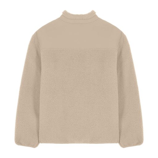 Brooker uniszex, laza szabású sherpa dzseki