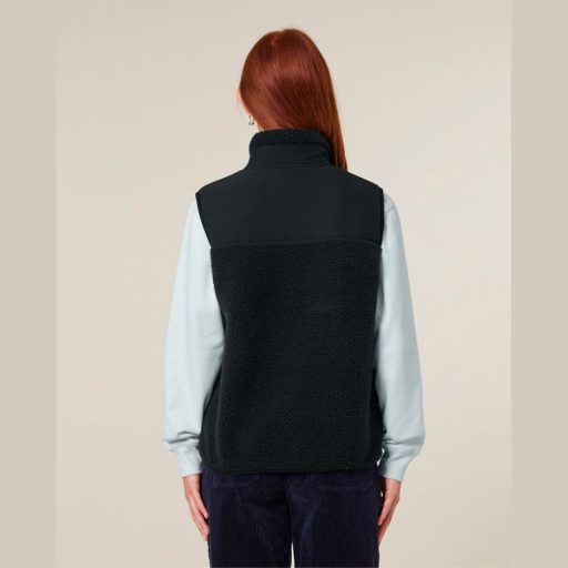 Liner uniszex ujjatlan sherpa mellény