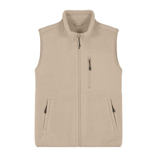 Liner uniszex ujjatlan sherpa mellény