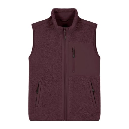 Liner uniszex ujjatlan sherpa mellény