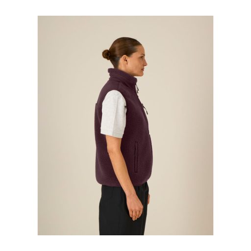 Liner uniszex ujjatlan sherpa mellény