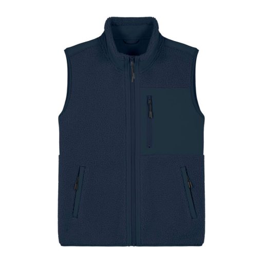 Liner uniszex ujjatlan sherpa mellény