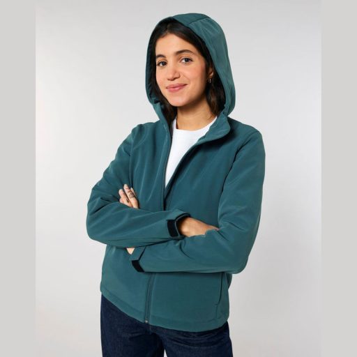 Stella Discoverer női kapucnis softshell kabát