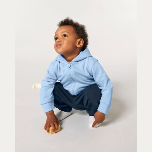 Baby Connector babák cipzáros kapucnis pulóvere