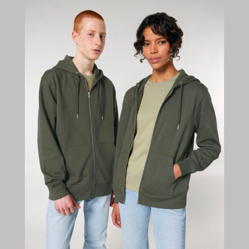 Cultivator 2.0 uniszex cipzáras kapucnis pulóver