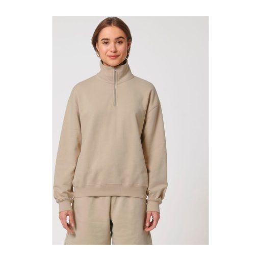 Miller Dry uniszex, negyed cipzáras pulóver