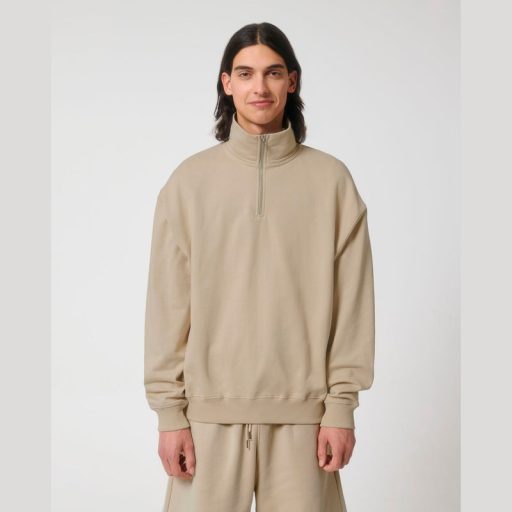 Miller Dry uniszex, negyed cipzáras pulóver