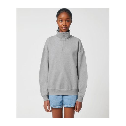 Miller Dry uniszex, negyed cipzáras pulóver