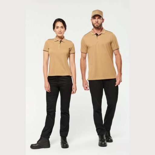 MEN'S SHORT-SLEEVED CONTRASTING DAYTODAY POLO SHIR