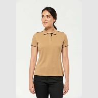 LADIES' SHORT-SLEEVED CONTRASTING DAYTODAY POLO SH