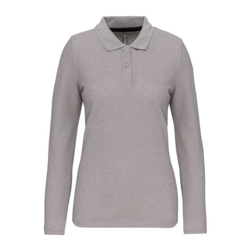 LADIES' LONG-SLEEVED POLO SHIRT