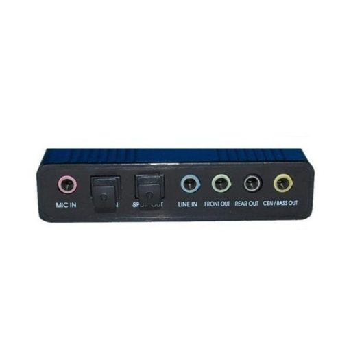 USB 5.1 hangkártya külső hangkártya 5.1 spdif