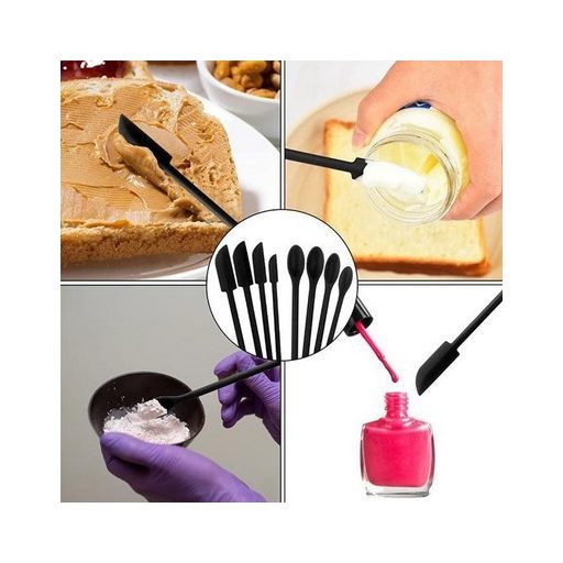 Szilikon Spatula Sminkes Üvegekhez (3db)