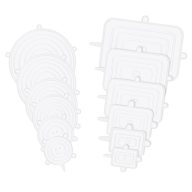 Szilikon fedő szett, univerzális fedő 12db
