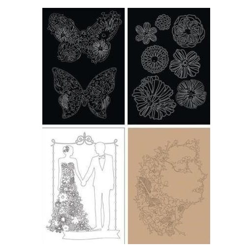 Papírvágó művész készlet