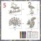 Színezhető 3D puzzle