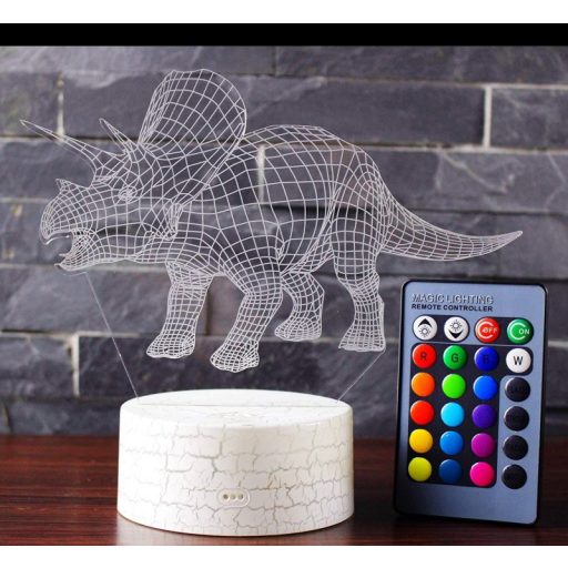3d Dinós Led Lámpa
